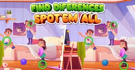Find Differences: Spot 'Em All ️ Play on CrazyGames.